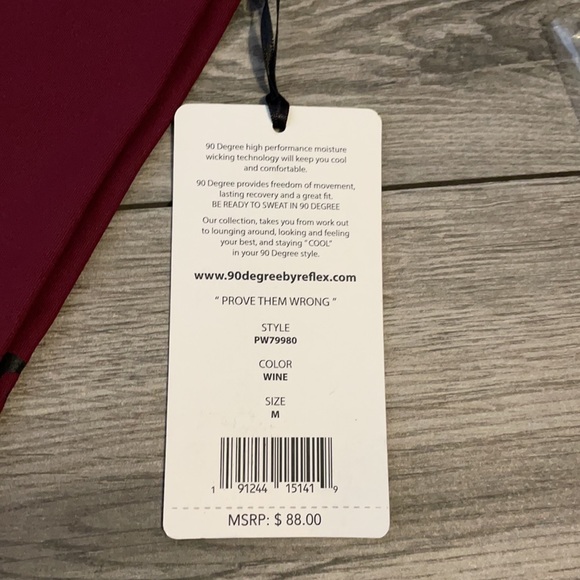 90 degree by reflex yoga pants - Picture 3 of 3